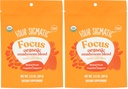 Empat Sigmatic Focus Blend 7 SuperFoods Adaptogen Mix dengan Mane Lion, Cordyceps, Rhodiola, Bacopa & Mucuna & Produktivity & Creative Dukung 126; Decaf & Dissolve Easily 124; 30 Pegawai (Paket 2)