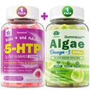 ILICARE Vegan Omega 3 Gummies & 5HTP Gummies