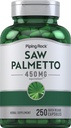 Piping Rock Saw Palmetto for Men and Women 124; 450 mg 124; 250 Capsules £124; Herb Ekstrak Tambahan 126; Serenoa Repens 124; Non-GMO, Gluten Bebas