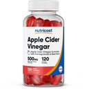 Nutricost Apple Cider 500mg, 120 Gummies, Apple Flavored - Gluten Free, Non-GMO, No Corn Syrup