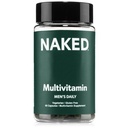 Multi Pria Telanjang - Daily Multivitamin untuk Pria - A, C, E, Selenium, Zinc, Fruit dan Super Green Ekstrts dan More to Boost Immune Dukungan - Gluten- Free dan Vegetarian Daily Vitamin - 60 Capsules