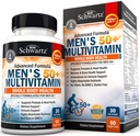 Setelah Daily Multivitamin untuk Pria 50 dan Ganti - Tambahan untuk Dukungan Kesehatan Jantung - dengan Zinc, A, B, C, D3, E Vitamin - untuk Dukungan Kesehatan Memory & Otak - Dirancang untuk Kesehatan Tubuh Seluruh - 60 Cacah