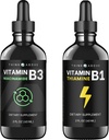 Liquid Vitamin B3 + Cair Vitamin B1-2oz 60 ml per Botol