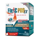 Nuklir LABO FlexC PRO EX, Full Spectrum Collagen, Tipe I, III, V & X, Peptan Collagen, Eggshell Membrane, Soluble Silica & Curcumin C3 Reduct, for Hair, Skin, Nails, Gabungan, Bones, Muscles