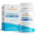 Produksi untuk Perempuan dan Pria, 500 Milyar CFU, 22 Strains + Prestibile Organik, Daily Progories for Digetical, Imune, & Gut Health - 90 Kapsul