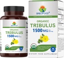 Brieofood Organik Tribulus 1500mg, 45 Hamba, Vegetarian, Gluten Bebas, 90 tablet Vegetarian