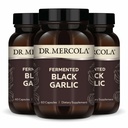 Dr. Mercola Fermentasi Hitam Bawang hitam, 90 Pelayan (180 Capsules), Tambahan Dietary, Suppport Immune Health, Non- GMO