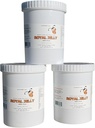 Royal Jelly Organic - Unfiltered Royal Jelly Suplemen Energi Raw Royal Jelly for Men and Women - Imune Dukungan Suplemen Retinol, Vitamin B, Biotin, Niasin, - 3x2.2 Lbs, Plastik Jar