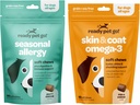 Siap Pet Go! Omega 3 & Allergy Chews for Dogs 124; Progergy & Allergy Ammune Suplemen untuk Itch & Allergy Relief (Bantuan Allergy) 124; Ikan Oil untuk Anjing Shedding, Skin Allergy, Itch Relief Setiap-tiap Chews