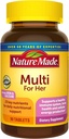 Nature Made Multivitamin For Her, Daily Nuttration Dukung Multivitamin for Women, Nature Made Womins & Mineral, 90 Tablet, 90 Day Supply