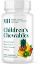 Program Kesehatan MICHAEL Naturopathic Chewables Anak - 60 Vegetarian Waffer - Fruit Punch Flavor - Multivitamin & Mineral Supplemen - Kosher - 30 sampai 60 Servis