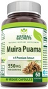 Herbal Secrets Muira Puama 4: 1 Ekstraksi Tambahan: 124; 550 Mg 124; 60 Vevgie Capsules 14; Non-GMO 124; Gluten Free 124; Dibuat di USA