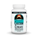 SOURCE NATURALS Calcium Citrate 1.000 mg dari Kalsium per Serving, 90 Cacah