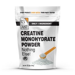It's Just! - Creatine Monohydrate Powder, Unflavored, 500g / 100 Servings