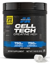 MuscleTech Cells - Tech Creaktor Creatine HCI Powder, Post Workout Muscle Builder for Men & Women, Creatine Hydrochloride + Free- Acid, Unflafeed (120 Servings), 7.45 oz
