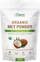 Powder MCT organik - USDA Certiifed Organik, dengan Prebiotic Acacia Fiber; 4 oz