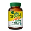 MegaFood Women 40 + Advanced Multivitamin for Women - Dr Formulated - Vitamin B, Vitamin D3, Vitamin K2 & Cholin - Energi Metabolisme, Kesehatan Otak & Bone - Vegetarian - 120 Tab (60 porsi)