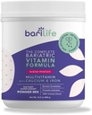 Bari Life Complete Bariatric - Dietary Powder Mix, Calcium Citrate, Multivitamin, Besi - Bariatrik Vitamin untuk Pasien Tidur Gastric - (Watermelon, 60 Servings)