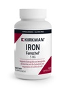 Kirkman - Iron Ferrochel 5mg - 120 Capsules - Aids Hemoazine & Myoglobin Produksi - Mendukung Formasi Red Blood Cells - Hipoalergenik