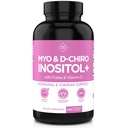Optify Inositol Supplement for Women - 90- Day Supply - Myo- Inositol dan D-Chiro Inositol dengan Folate dan Vitamin D - 40: 1 Rasio - Hormone Balance & Ovarian Dukungan - 360 Capsules