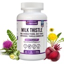 Milk Thistle Berberine Turmeric dengan Chanca Piedra, Detox & Cleanse & Repair Suplemen, NAC, Root Beet, Artichoke, Root Dandelion, TuDCA Choline dan Ginger, 30 Days Suppply