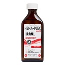 NaturesPlus Hemal-Plex Liquid Iron, Mixed Berry - 8.5 oz - Iron & Esculity Nutitients - Vegan, Gluten Free - 25
