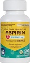 Rite Aspirin Entertaic Tablet - 81 mg Aspirin - 500 Count - Dose for Headache Relief - Safety Coated - Aspirin Regimen - Migraine Medicine