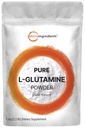 L Glutamine Powder Gut Health, 1Kg, 100% Murni, Formulir Bebas - Vegan Friendly, No Feller, No additives, Pasokan Recovery Muscle, Post Workout 124; Non-GMO & Gluten- Free