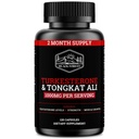 Black Forest Turkesterone Tongkat Ali Supplemen 1000mg per Serving (Max Kemurnian 95%) Suplemen Turkesteron untuk Pria (Tongkat Ali untuk Men Longjack 200: 1) Mirip dengan Tongkat Ali Fadogia Agrestis