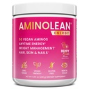 RSP NUTRITITION Aminolean Pre Workout, Clean Energy with No Jitters or Crash, Vegan Friendly with Added Biotin for Hair, Skin, Nails, Berry Elixir, 30 Servis