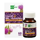 Nano Silymarin - 60 Capsules - Dukungan Kesehatan Hati dan Stabilisasi Sel Liver - Teknologi Nano Meningkatkan Kepadatan hingga 99.9%