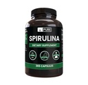 Murni Spirulina Asli (365 Capsules) Tidak Magnesium Atau Pengisi Rice, Selalu Murni, Lab Verifikasi