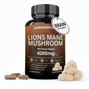Lions Mane Mushroom Capsules 124; 4200 mg Lion 's Mane Mushroom Powder