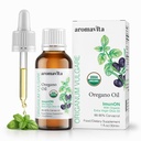 Imunon Greek Oregano Oil Drops - Ekstra Kekuatan 8690% Carvacrol - Dukungan Imune & Digetical - 200% Kustom - 100% Murni, Vegan, Non-GMO, Gluten- Free - 1 fl oz (30 mL)