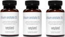 Lithium Orotasi 20mg (3 Botol), 180 Vegetarian Capsules