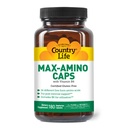 Kehidupan Negara Maksimum-Amino dengan 16 Formulir Bebas Amino Acids, 180 Vegetarian Capsules, Gluten Bebas, Vegetarian Tersertifikat