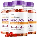 (3 Paket) Rapid Ripping Keto ACV gummies Lanjutan Formula 1050MG, RapidRipped Kep Keto Apple Cider Gummie, RapidRippedKeto dan ACV Gummys Dukungan, 180 Gummies selama 3 Bulan