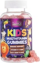 Multivitamin untuk Anak-Anak Harian Lengkap Musik Multi Vitamin Guew dengan Vitamin D, B Vitamin, Zinc & More - Energy, Memory Focus & Immune Health - Natural Berry Flavor - 120 Gummies