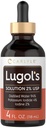 Carlyle Lugols Iodin 2 Percent 124; 4 fl oz (Pack of 1) 14; Pottasium Iodide dan Iodin Solution 2% Liquid Drops