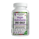 Vegan Multivitamin Satu Harian, (90 Veg Tablet). Dukungan Nuklir Lengkap untuk Pembangkit, Vegan atau Vegetarian. 26 Esensial dengan Potensi Tinggi di B12 & D3.