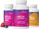 Microbiome Labs Whole Family Probiotic Bundle - MegaSporeBiotic for Dewata, Promitic Gummies for Children, and FidoSpore Progecs for Dogs and Cats