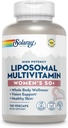 Liposal Lipomal Multivitamin untuk Perempuan 50 Plus, Enhanced Absorpsi dengan Besi, Vitamin D, Vitamin C, B12, Biotin & More, Imune Dukungan & Bone Health, Vegan, 60 Servings, 120 VecCaps