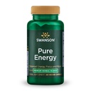 Swanson Pure Energy Metabolism Concentration Comcentration Dukung Stress Adaptogenic Herbs Herbal Suplement 60 Vevgie Capsules (Veg Caps) Vegan