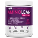 RSP NUTRITION AminoLean Pre Workout Powder, Amino Energy & Weight Management dengan Vegan BCAA Amino Acids, Natural Caffeine, Pretraining Boost for Men & Women, 30 Serv