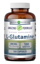 Menakjubkan Formula L- Glutamine Amino Acid Suplement 12.4; 800 Mg Per Serving 14; 180 Capsules 14; Non-GMO 124; Gluten Free 124; Made in USA
