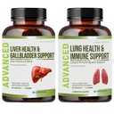Lung Health & Imune Supplemen Dukungan - Lung Cleanse dan Detox Dengan Imunity Vitamin Untuk Paru-Paru Lebih Baik, Pertahanan Imune, Clear Lungs & Deep Breathing Termasuk Quercetin & Cordyceps. Dua Bulan Supply