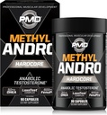 PMD Metil Andro Hardcore - Dukung Testosteron untuk Muscle & Kekuatan & Kekuatan - Weightlift dan Kerja Performance- Tambahan Diet (90 Kapsul)