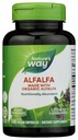 Nature 's Way Alfalfa, Made With Organic Alfalfa, 1.215 mg per 3-Kapsul melayani, Alfalfa Herbal Capsule, Gluten Free, Vegan, 100 Kapsul (Packaging May Vary)