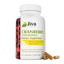 Jiva Botanicals Memkonsentrasi Tambahan Cranberry - 650 mg Cranberry Powder Extraction Pills for Women - Potency Tinggi untuk Normal Tract Health - 60 Capsules (Paket 1)