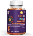 Clinical Daily Complete Kid Multivitamin Daily Gummy Suplement for Brain, Vision, Bone and Immune Health. Vitamin A, C, E, D, B6, B12, Folate, Biotin, Escalypse Minament. 90 Gluten Free Yummies